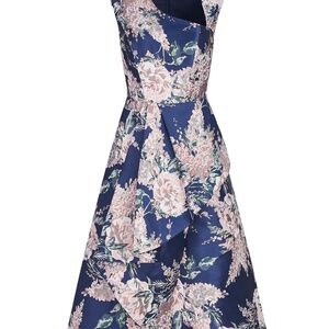 Kay Unger New York Veronica Midi Dress